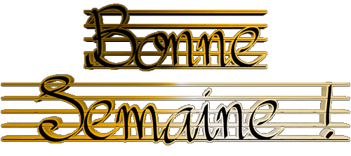 01 Bonne Semaine Francés Mensajes 