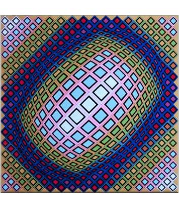 Victor Vasarely Artists Painter Humor -  Fun 