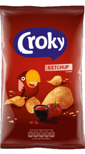 Croky Belgium Snack - Chips - Crips Food 