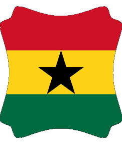 Various Ghana Africa Flags 