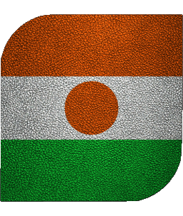 Platz Niger Afrika Fahnen 