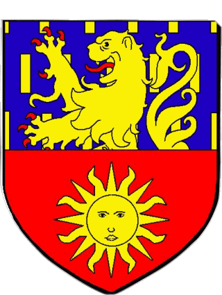 Blasón-Blasón LUXEUIL LES BAINS 70 Departamentos - Ciudades Francia Banderas 