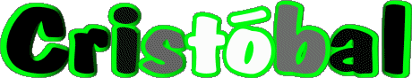 Cristóbal C MANN  - Spanien Vorname 