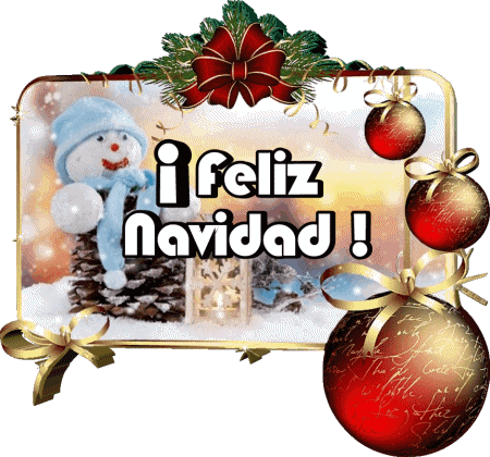 Serie 12 Feliz Navidad Spagnolo Messagi 