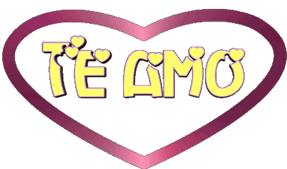 Corazón Te Amo Español Mensajes 