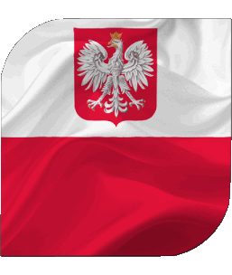 Platz Polen Europa Fahnen 