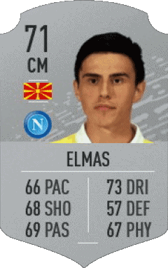 Eljif Elmas Macedonia F I F A - Jugadores  cartas Vídeo Juegos Multimedia 