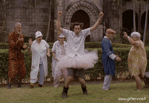 Serie 01 Funny Dancers PEOPLE Humor -  Fun 