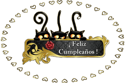 008 Animales Feliz Cumpleaños Espagnol Messages 