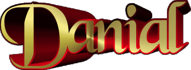 Danial D MASCULINO - Magreb Musulmán Nombre 