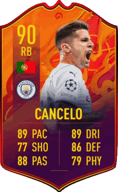 João Pedro Cavaco Cancelo Portugal F I F A - Joueurs Cartes Jeux Vidéo Multi Média 