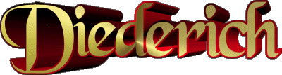 Diederich D MASCULINE - German First Names 