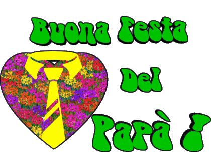 01 Buona festa del papà Italiano Mensajes 