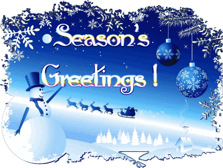 Serie 17 Season's Greetings Anglais Messages 