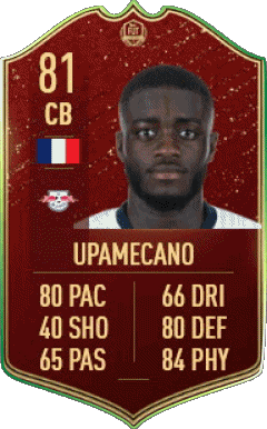 Dayot Upamecano France F I F A - Joueurs Cartes Jeux Vidéo Multi Média 