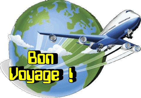 06 Fondo transparente Bon Voyage Francés Mensajes 