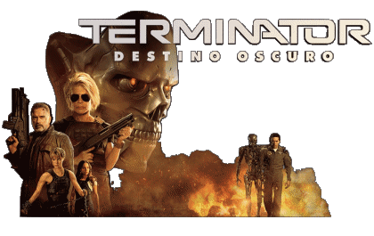 Logo Destino Oscuro Terminator Películas Internacional Multimedia 