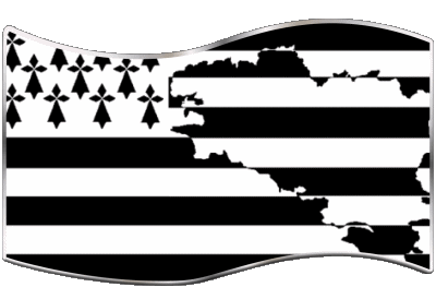 Rectangle Bretagne Régions France Drapeaux 