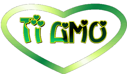 Corazón Ti Amo Italiano Mensajes 