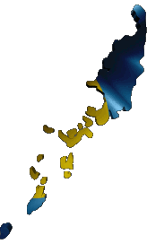 carte Palaos Océanie Drapeaux 