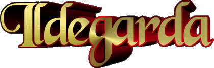 Ildegarda I FEMENINO - Italia Nombre 