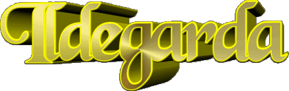 Ildegarda I WEIBLICH - Italien Vorname 