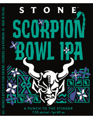 Scorpion Bowl IPA-Scorpion Bowl IPA Stone Brewing co USA Cervezas Bebidas 
