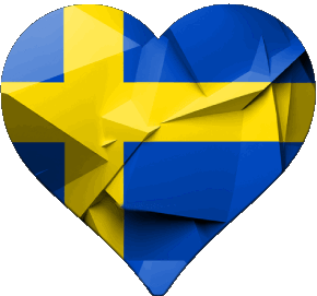 Cuore Scamosciato Europa Bandiere 