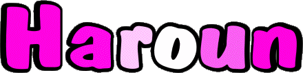 Haroun H MANN - Maghreb Muslim Vorname 