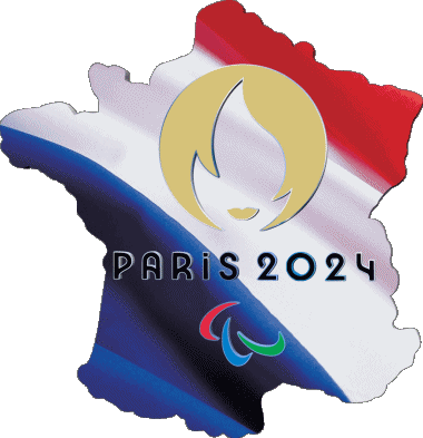 Logo Paralympique 02 Jeux-Olympiques Paris 2024 Sports 
