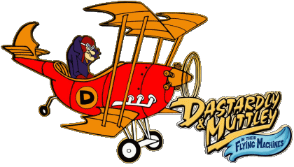 Logo Dastardly e Muttley e le macchine volanti Cartoni animati TV Film Multimedia 