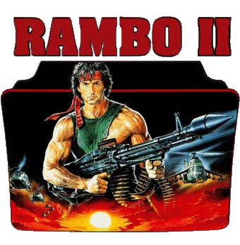 Logo First blood part 2 Rambo V International Multimedia 