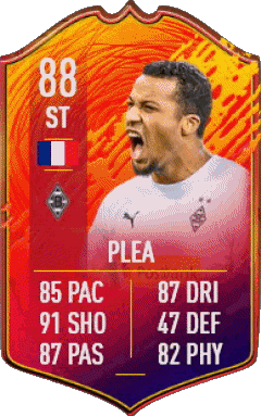Alassane Plea Frankreich F I F A - Karten Spieler Videospiele Multimedia 
