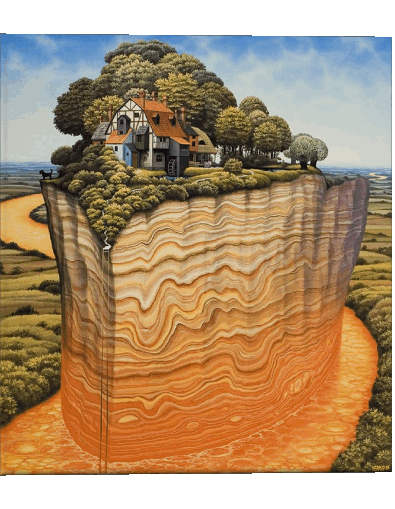Jacek Yerka Pittore di artisti Umorismo -  Fun 