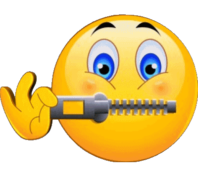 Chut - Silence Emoticônes Messages 