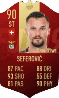 Haris Seferovic Switzerland F I F A - Card Players Video Games Multi Media 