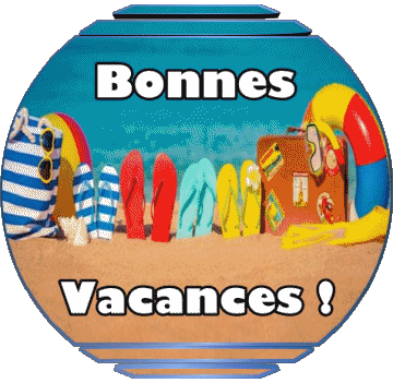 02 Transparent Background Bonnes Vacances French Messages 