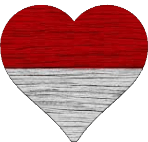 Cuore Monaco Europa Bandiere 