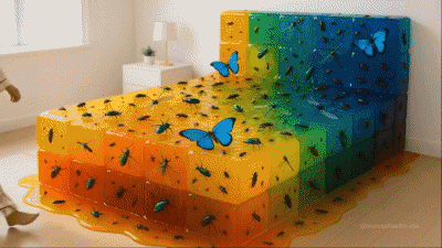 „ Im Bett ! “ A.I Mix Humor -  Fun 