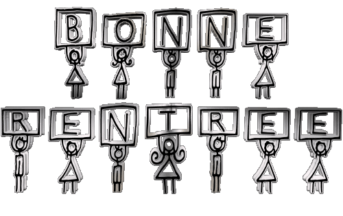 10 Transparent Background Bonne Rentrée French Messages 