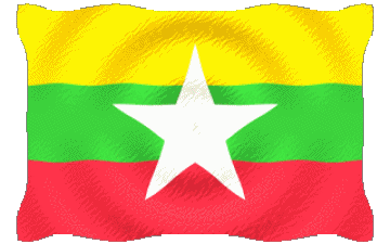 Sventola Burma Asia Bandiere 