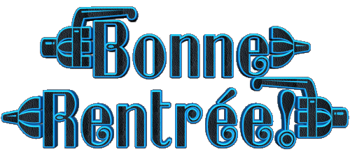 04 Fond Transparent Bonne Rentrée Français Messages 