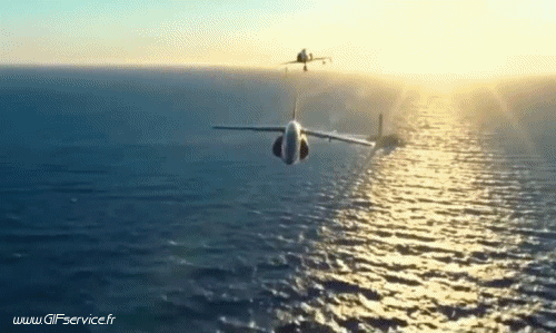 Militär Flugzeuge Transport Humor -  Fun 