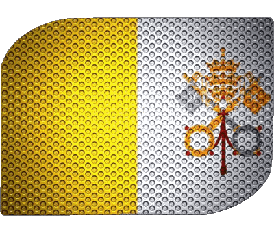 Rectangle Vatican Europe Flags 