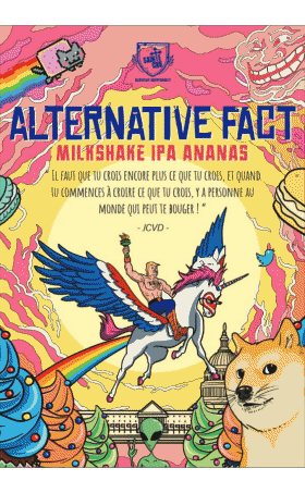 Alternative Fact-Alternative Fact Sainte Cru Francia continental Cervezas Bebidas 
