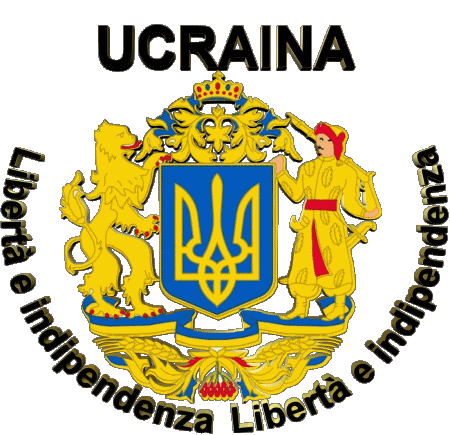 Libertà e indipendenza Ukraine Europe Drapeaux 