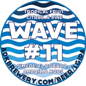 Wave #11-Wave #11 Adirondack USA Bières Boissons 