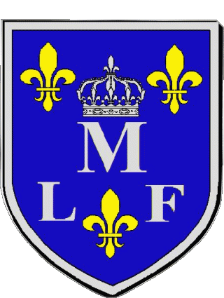 Wappen-Wappen MONTARGIS 45 Abteilungen - Städte Frankreich Fahnen 