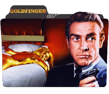 Icone Goldfinger James Bond 007 Film Internazionale Multimedia 