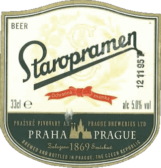 Staropramen Tschechische Republik Bier Getränke 